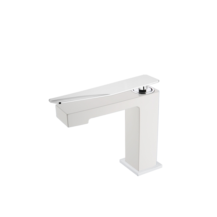 Смеситель для раковины 141-WCR.2 Boheme Q White/Chrome, Белый/Хром
