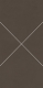 Керамогранит LV12048 Living Ceramics Cava Brown Pattern 2 45b 44,8x89,8