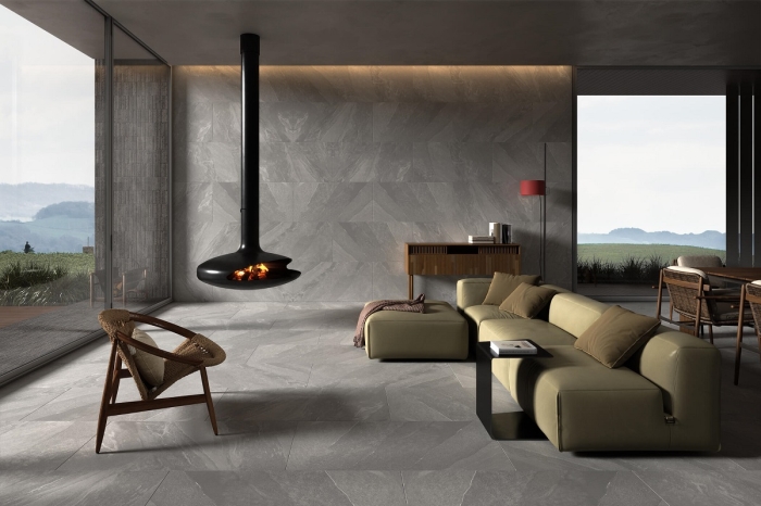Керамогранит Artcer Stone Calcare Grey Matt 60x120