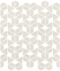 Мозаика LV11900 Living Ceramics Cava White Mosaic. A. 22,8x27,8