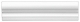 Бордюр ADMO5166 Adex Modernista Moldura Italiana PB C/C Blanco 5x15