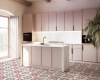 Керамогранит Etili Seramik Chateau Rose Pre-Cut 45x45