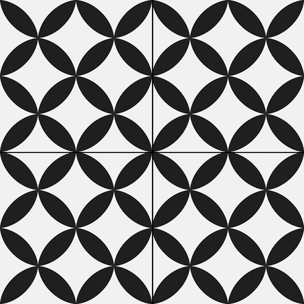 Керамогранит Prissmacer Circle Black Pre. 45х45
