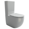 Унитаз напольный CN4001 Ceramica Nova Metropol Rimless, Белый, С КРЫШКОЙ