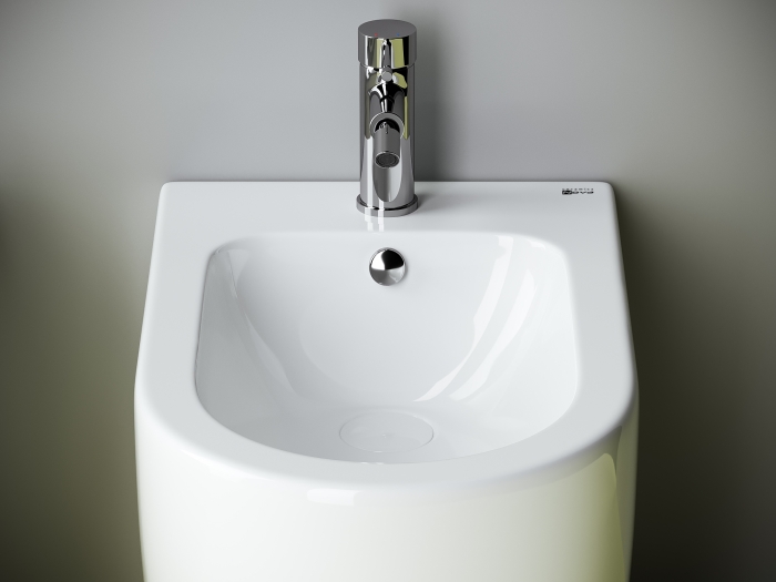 Биде напольное CN4005 Ceramica Nova Metropol, Белый