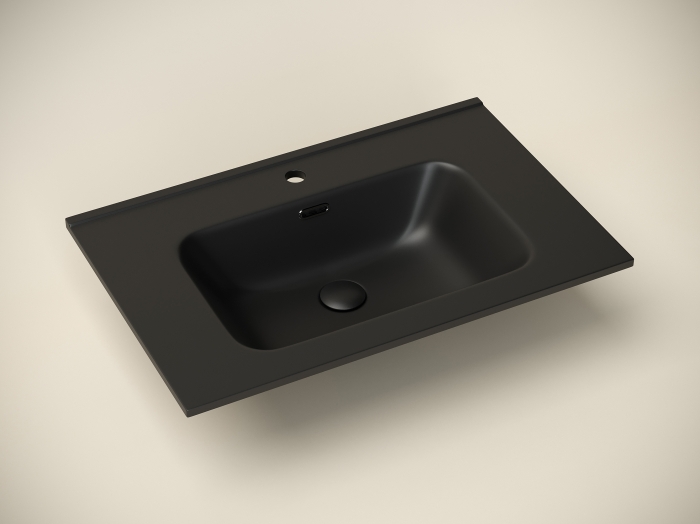 Раковина накладная CN7007MB Ceramica Nova Element, Черный Матовый