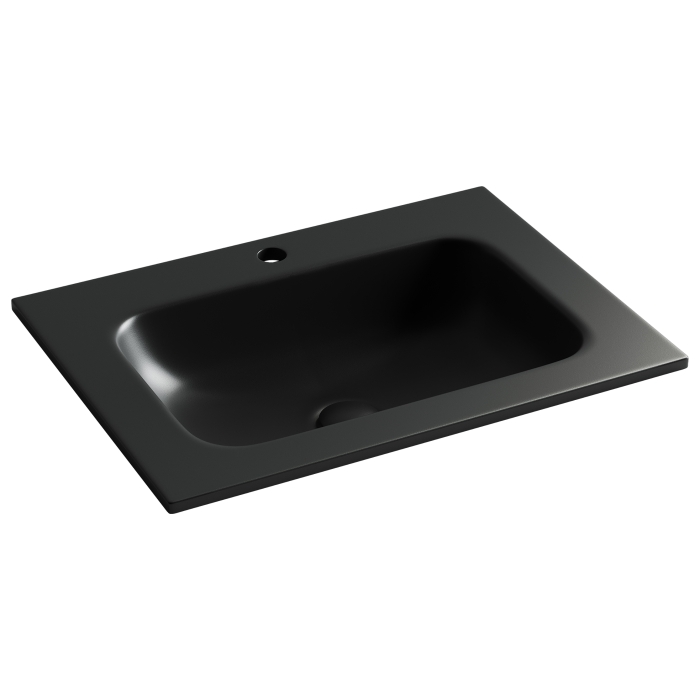 Раковина накладная CN7011MB Ceramica Nova Grace, Черный Матовый