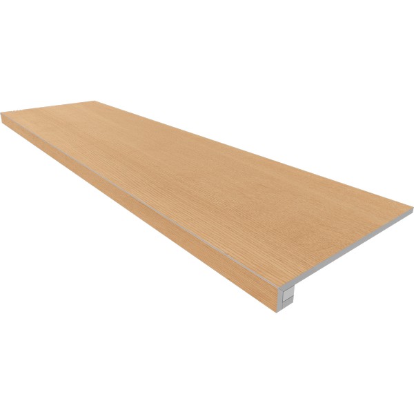 Комплект Estima Classic Wood (Ступень CW04 (33x120) непол. (прямоугол. бортик) без насечек + Подступенок (14,5x120))