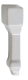 Внешний угол ADMO5466 Adex Modernista Angulo Exterior Cornisa Clasica C/C Cadet Gray 7,5x2,3
