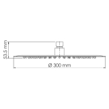 Смеситель встроенный A3151.269.270.090.116.271.087.103 WasserKraft Weida 3100, Хром, С ВНУТРЕННЕЙ ЧАСТЬЮ, С ВЕРХНИМ ДУШЕМ, С ДУШЕВЫМ НАБОРОМ