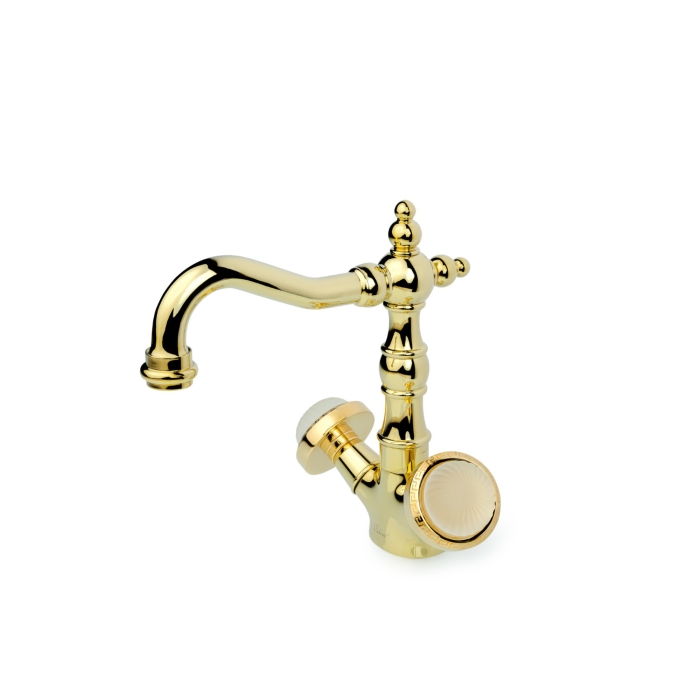 Смеситель для раковины 292-ST Boheme Satine Gold, Золото