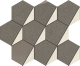 Мозаика 620110000160 Italon Metropolis Mosaico Hexagon Warm Натуральный 25,4x31