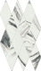 Мозаика 620110000114 Italon Charme de Luxe Fantastico Mosaico Diamond Люкс 28x48