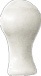 Внешний угол BAMA1 Ceramiche Grazia Amarcord Bordura Bianco Matt 2x3,5