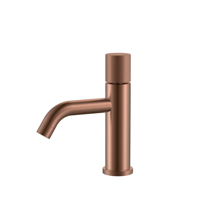 Смеситель для раковины 121-CB.4 Boheme Stick Copper Brushed, Медь Брашированная, С РУЧКОЙ SPIRALE