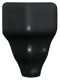 Угловой элемент ADNE5441 Adex Neri Angulo Exterior Cornisa Clasica Negro 3,5x3,5