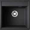 Кухонная мойка из камня Artgranit 4997303 Omoikiri Daisen 51 BL, Черный