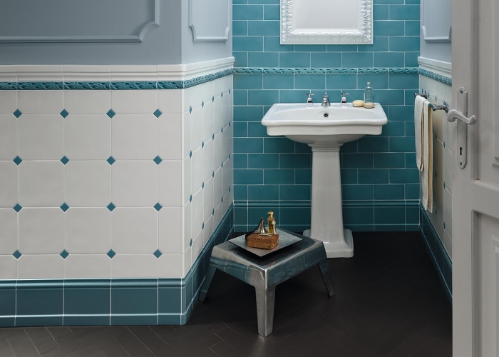 Бордюр IGE88 Ceramiche Grazia Amarcord Idea Dark Tabacco Matt 5x20