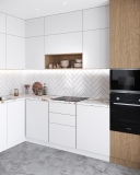 Настенная плитка 6759 Smile Tile Liguria WHITE 7,5x30