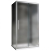 Душевой уголок 90x120 см Abber Schwarzer Diamant AG30120MH-S90M-S90M, Профиль Хром, Стекло Матовое, БЕЗ ПОДДОНА