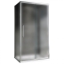 Душевой уголок 50x130 см Abber Schwarzer Diamant AG30130MH-S50M-S50M, Профиль Хром, Стекло Матовое, БЕЗ ПОДДОНА