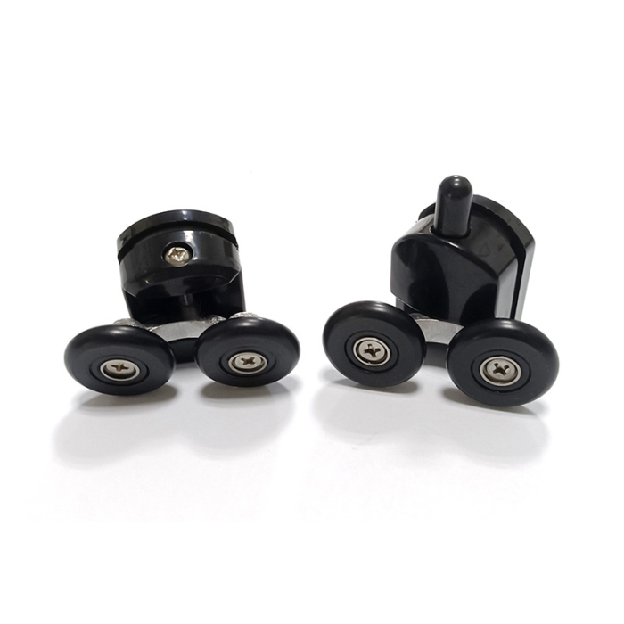 Душевой уголок 50x140 см Abber Schwarzer Diamant AG30140B5-S50B5, Профиль Черный, Стекло Прозрачное, БЕЗ ПОДДОНА