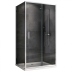 Душевой уголок 70x150 см Abber Schwarzer Diamant AG301505-S705, Профиль Хром, Стекло Прозрачное, БЕЗ ПОДДОНА