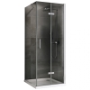 Душевой уголок 70x90 см Abber Zart AG08090P-S71, Профиль Хром, Стекло Прозрачное, БЕЗ ПОДДОНА