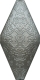 Керамическая плитка ADNE8105 Adex Rombos Rombo Acolchado Textil Grafito 10x20