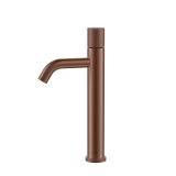 Смеситель для раковины высокий 122-BRB.2 Boheme Stick Brushed Bronze, Бронза Брашированная, С РУЧКОЙ TOUCH