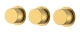 Смеситель встроенный 124-3-MG.1 Boheme Stick Matt Gold, Золото Матовое, С РУЧКОЙ DIAMOND
