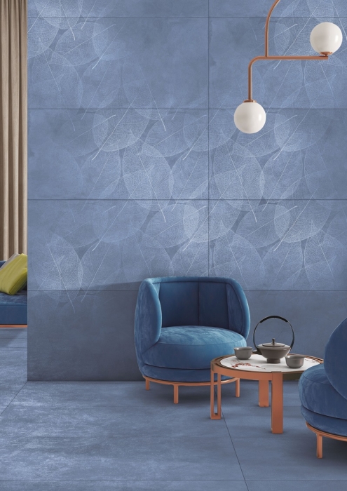 Керамогранит Infinity Ceramica Eleganza Blu Carving 60x120