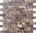 Мозаика LeeDo Pietrine 7 Emperador Dark Pol (2,3x4,8) 29,8x29,8