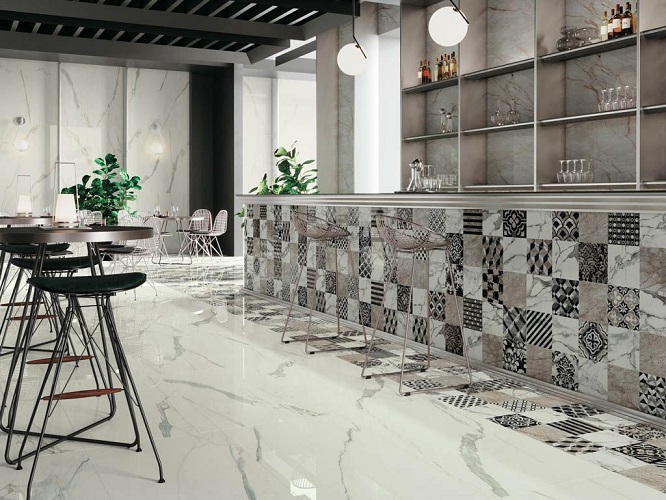 Керамогранит 610080000230 Atlas Concorde Russia Empire Cementine Dark Lap Ret 60x120
