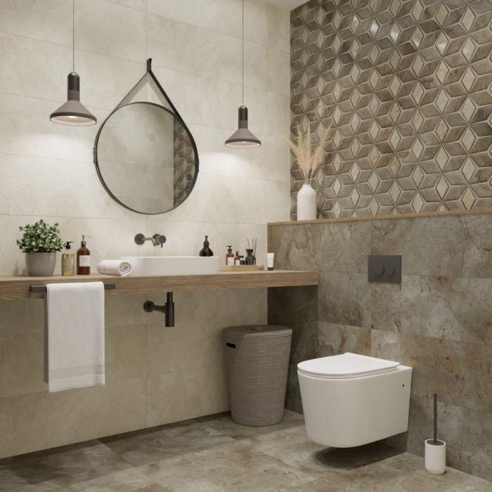 Настенная плитка Primavera Empressa Crema A 30x90