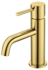 Смеситель для раковины 461-G Boheme Uno Gold, Золото, БЕЗ ДОННОГО КЛАПАНА