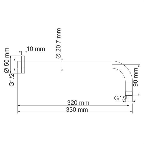 Смеситель встроенный A1451.273.274.097.121.275.100.276 WasserKraft Spree 1400, Никель, С ВНУТРЕННЕЙ ЧАСТЬЮ, С ВЕРХНИМ ДУШЕМ, С ДУШЕВЫМ НАБОРОМ