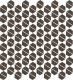Мозаика LV11909 Living Ceramics Cava Brown Mosaic. B. 27,5x29,6