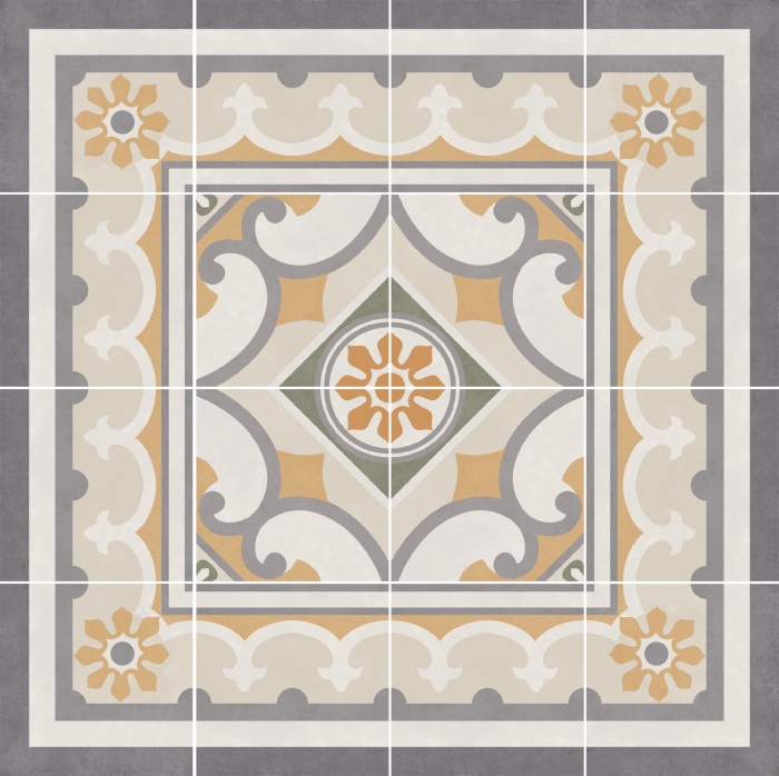 Керамогранит 6786 Smile Tile Chalet CHIC BASE 19,8x19,8