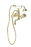 Смеситель для ванны 293-FL Boheme Flora Gold, Золото