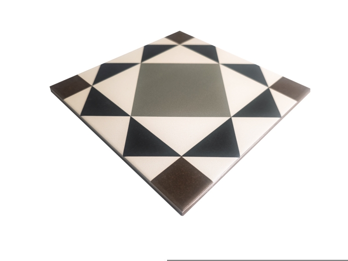 Керамогранит 8016 Smile Tile Эклектика, Бристоль 20x20