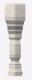 Внешний угол TEAD5 Ceramiche Grazia Epoque Ang. Terminale Deco Bianco Craquele 2x12