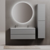 Тумба подвесная под раковину FL120ES Sancos Folk 1195х445х500, Ergraut Soft, БЕЗ РАКОВИНЫ