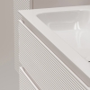 Тумба подвесная под раковину FL80W Sancos Folk 790х445х500, Bianco, БЕЗ РАКОВИНЫ