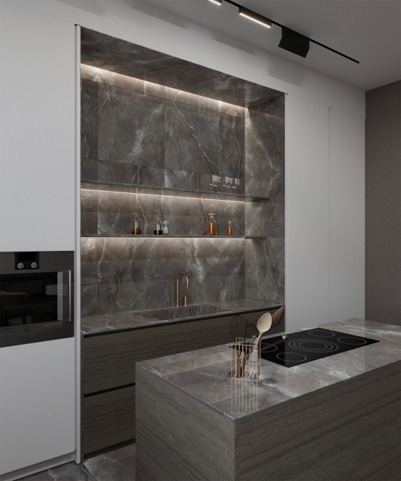 Керамогранит Arcadia Pulpis Nero Pol 60x60