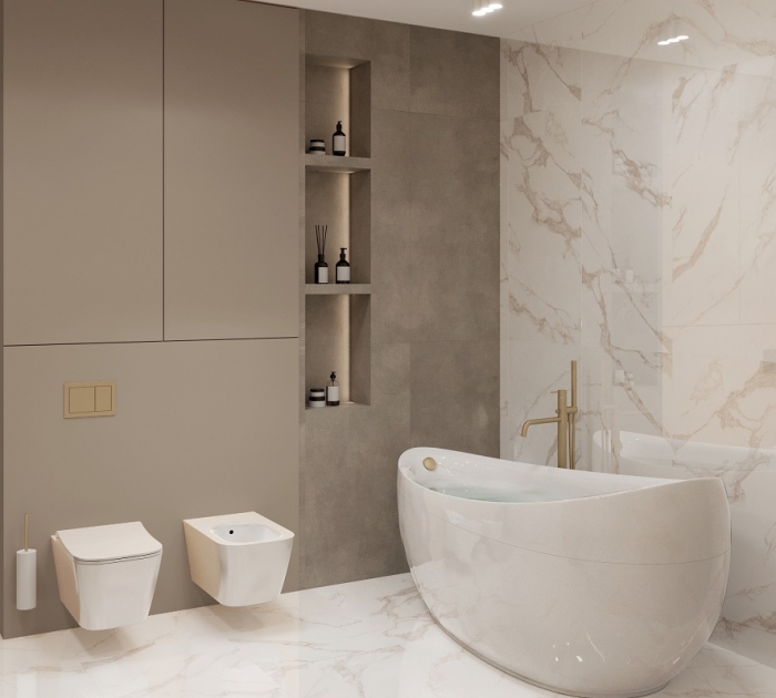 Керамогранит Arcadia Calacatta Bianco 60x120