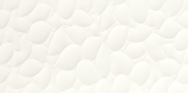 Настенная плитка Love Ceramic Genesis Leaf White Matt Rett 30x60