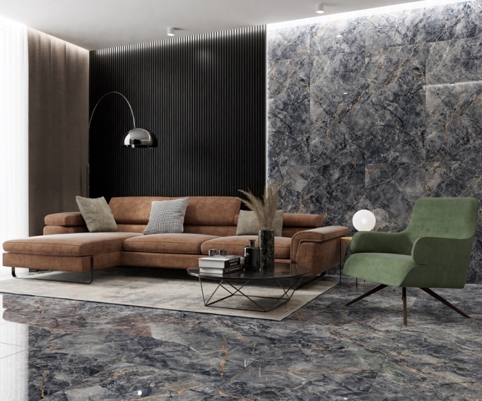 Керамогранит Primavera French Nero High Glossy 60x60