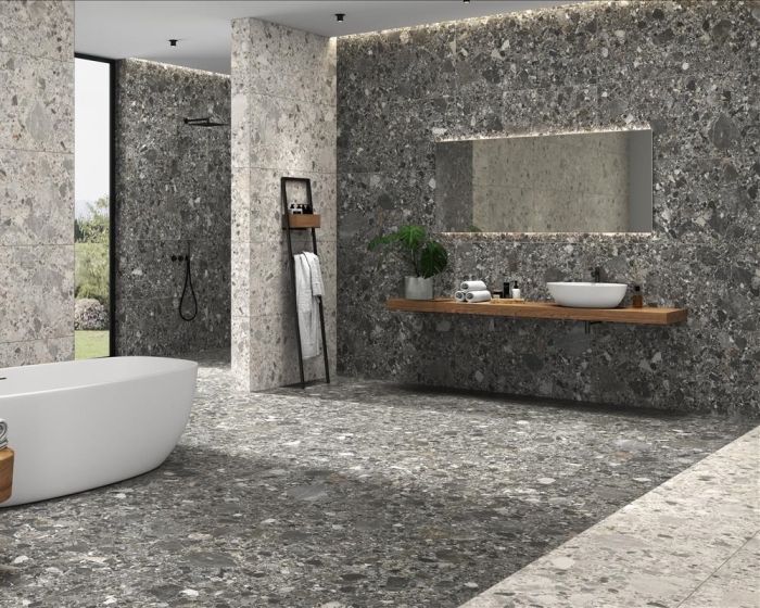 Керамогранит STN Ceramica Inlay Graphite Mt Rect. 60x120