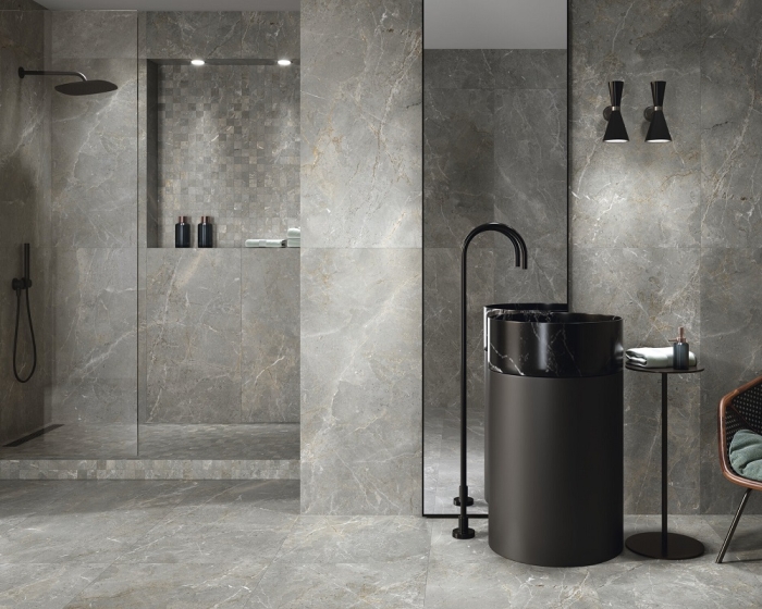 Керамогранит APE Ceramica S.L.U. A039602 Augustus Grey Natural Rect 60x120